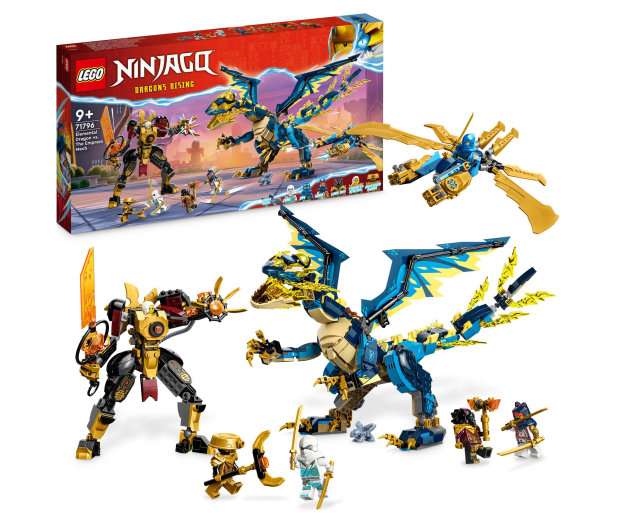 LEGO Ninjago 71796 Smok żywiołu kontra mech cesarzowej - 1141577 - zdjęcie 2